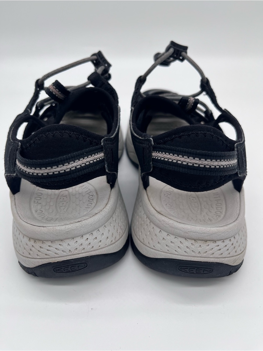 KEEN Astoria West Sandals Women’s 8 Black Grey Water Shoes Trail Hiking 1023594 - Picture 4 of 7